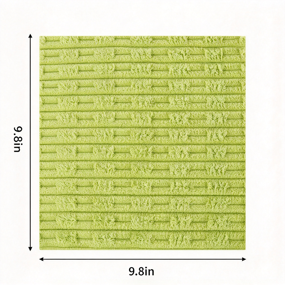 Tear‑Away Coral Fleece Cleaning Cloth Roll, Wet & Dry Dual‑Use Kitchen Dish Rags