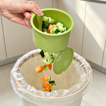 Self-Cleaning Push-Type Sink Strainer Basket
