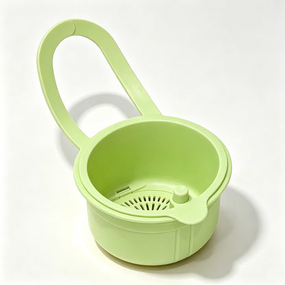 Self-Cleaning Push-Type Sink Strainer Basket